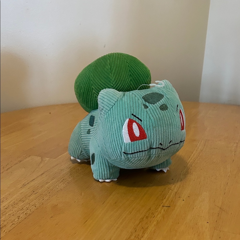Pokemon Bulbasaur Green and Red Plush Toy